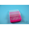 EPPi® Box 45 / 7x7 Löcher, neon-rot/pink, Höhe 45-53 mm variabel, a