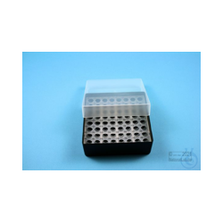 EPPi® Box 45 / 8x8 Löcher, schwarz, Höhe...
