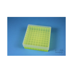 EPPi® Box 50 / 9x9 compartments, neon-yellow, height...