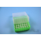 EPPi® Box 75 / 7x7 holes, neon-green, height 75 mm fixed, alpha-num. coding, PP Coding, PP