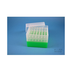 EPPi® Box 96 / 7x7 Löcher, neon-grün,...