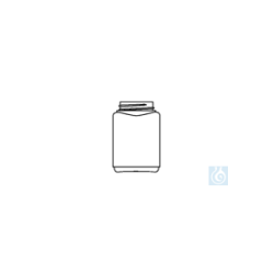 neoLab® Wide-neck square container HDPE, 500 ml,...