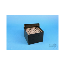EPPi® Box 96 / 8x8 Löcher, black/black,...