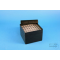 EPPi® Box 96 / 8x8 Löcher, black/black, Höhe 96-106 mm variabel, alpha-num.