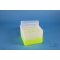 EPPi® Box 96 / 8x8 holes, neon-yellow, height 96-106 mm variable, alpha-num.