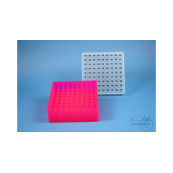 EPPi® Box 45 / 9x9 Fächer, neon-rot/pink,...