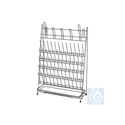 ecoLab Abtropfgestell aus Draht, weiß, 60...