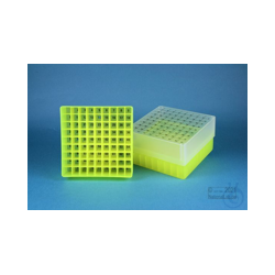 EPPi® Box 75 / 9x9 compartments, neon-yellow, height...