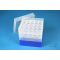 EPPi® Box 121 / 5x5 holes, neon blue, height 121-131 mm variable, num. Coding
