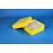 MIKE Box 50 / 10x10 compartments, yellow, height 50 mm, cardboard standard.
