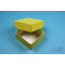 NANU Box 32 / 1x1 without compartments, yellow, height 32 mm, cardboard box standard.