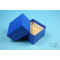 NANU Box 50 / 5x5 Fächer, blau, Höhe 50 mm, Karton standard.