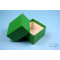NANU Box 50 / 1x1 without compartments, green, height 50 mm, cardboard box special.