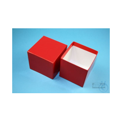 NANU Box 75 / 1x1 ohne Facheinteilung, rot, Höhe 75...