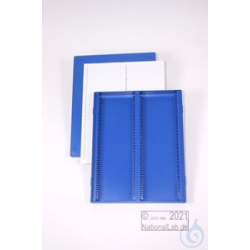 Obi Box 100 / 2x50 compartments, blue, height 35 mm...
