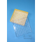 Kryo Box 81 / 9x9 compartments, yellow, height 52 mm fixed, num. Coding, PC.
