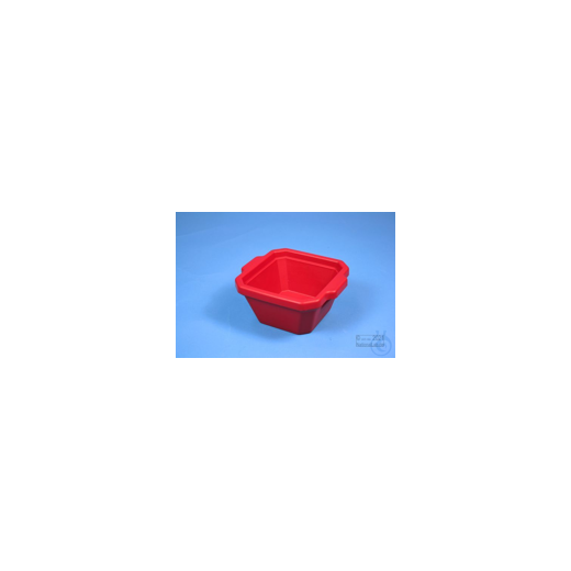 Thorbi insulated containers, 1 litre, red, without lid, PVC.