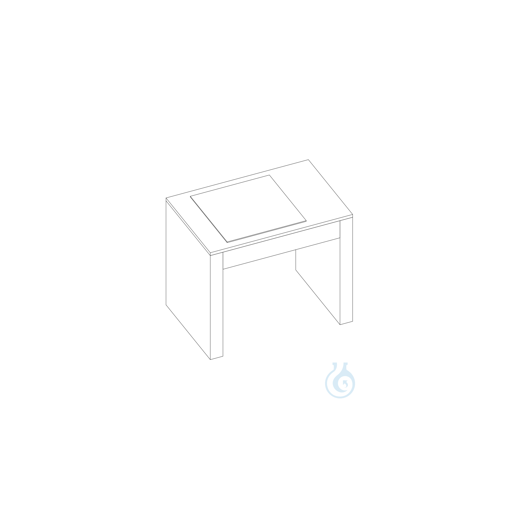 labtable weighing table with granite worktop, 900 mm