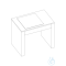 labtable weighing table with granite worktop, 900 mm