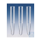 Sedimentation tubes, PS 16 x 105 mm, con. Bottom part, VE=2000