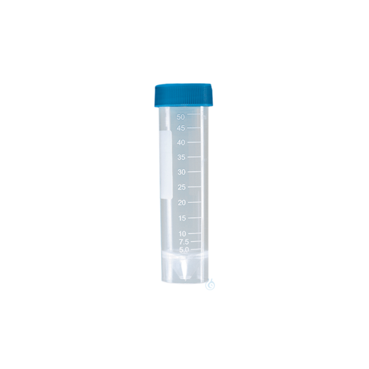 Centrifuge tube.PP grad. Screw cap 50 ml, with stand ring, non-sterile