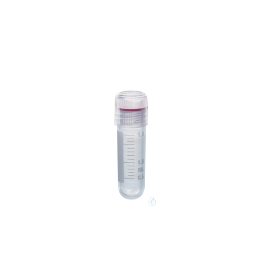 Cryogenic tubes PP y-sterile screw cap PP 2 ml w. A-thread 12,5x47 mm o. stand ring