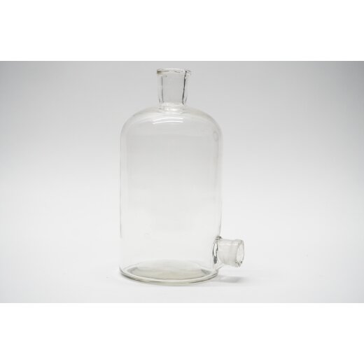 Abklärflasche Schlämmflasche 10000mL 3000mL 500mL NS, Bördelrand sowie ohne NS