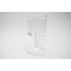 Becherglas 800 mL Hohe Form Borosilikatglas 3.3 NEU Hohe Form mit Teilung beaker