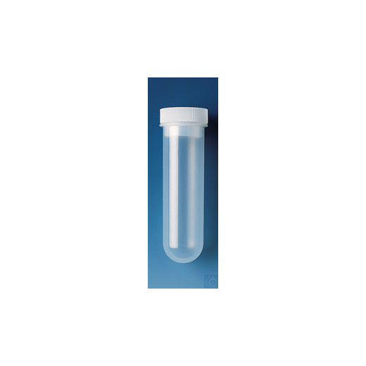 Centrifuge tubes, PP 26 ml 24x 90 mm cyl. flare r. o.stopper