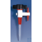 PTFE stopcock for burettes with PP tip, complete