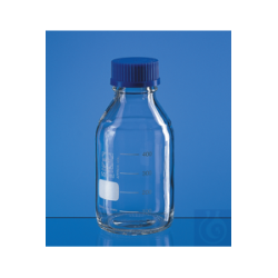 Laborflasche, Boro 3.3, mit Teilung 1000 ml GL 45...