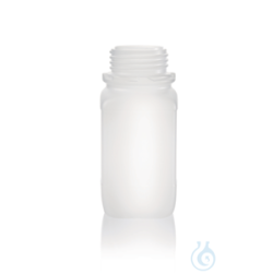 Square bottles, PE-HD, white, GL 32 without cap, wide...