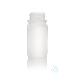 Square bottles, PE-HD, white, GL 80 without cap, wide...