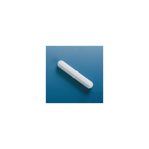 Magnetic stirring bars, PTFE 13 x 8 mm, octagonal, w. center ring