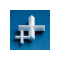 Magnetic stir bar, PTFE D. 25 mm, H. 10 mm, cross shape