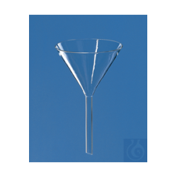 Trichter, kurzer Stiel, Boro 3.3 A.-D. 55 mm St.A.-D. 8...