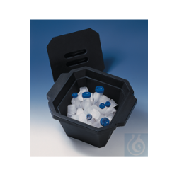 Cooling container with lid, PE foam 4.5 liters, stackable