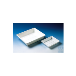Tray (photo tray), PP, white, stackable 225 x 180 x 45 mm