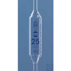 Bulb pipette BLAUBRAND Cl. AS USP DE-M 0.5 ml, 1 mark, AR...