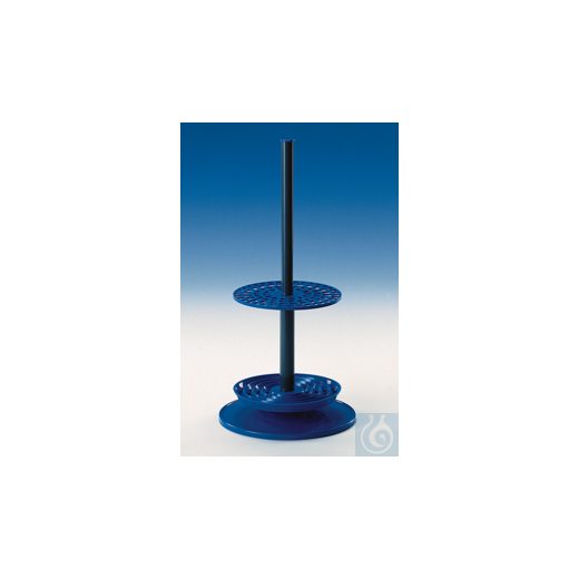 Pipette rack, PP for 94 pipettes, rotatable, 230 x 450 mm