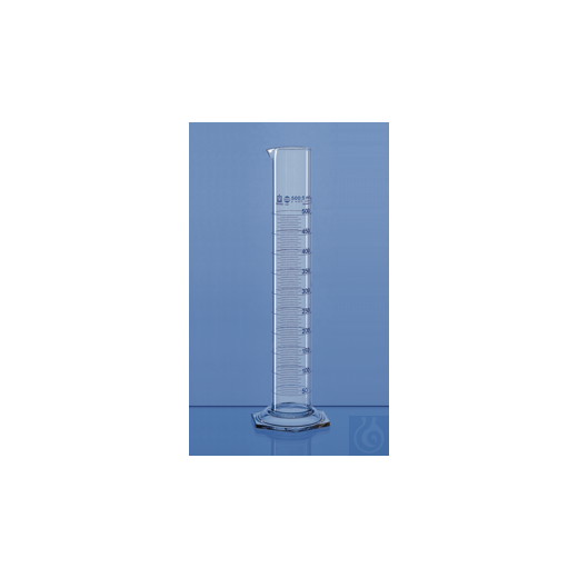 Messzylinder hohe F.BLAUBRAND A USP DE-M 1000 ml:10 ml, Boro 3.3