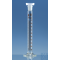 Mixing cylinder, SILBERBRAND-ETERNA, Kl. B 500 ml: 5 ml Boro 3.3 NS 34/35-PE-St.