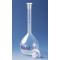 Volumetric flasks, PMP, cl. A, transparent 25 ml, NS 10/19, PP stopper