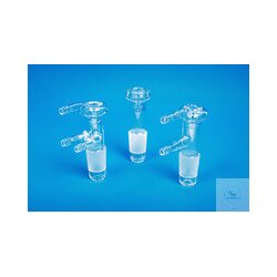 Stirring attachment with KPG-sleeve NS 40 and cooling jacket