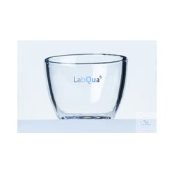 Quarztiegel, niedrige Form Volumen 6ml,