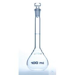 Messkolben aus Quarzglas 10ml mit NS 7/16Hülse und...