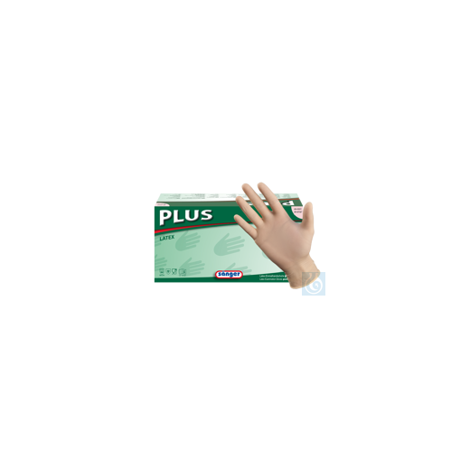 Disposable examination gloves, extra large, latex, 100 pieces/dispenser