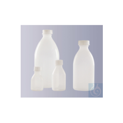 Narrow neck bottle, LDPE, round, natural, without...