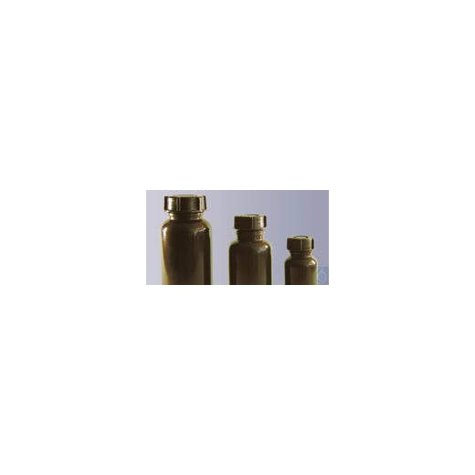 Screw cap, LDPE, brown, GL 18