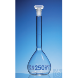 Volumetric flask, BLAUBRAND, Cl. A, USP, DE-M 250 ml,...